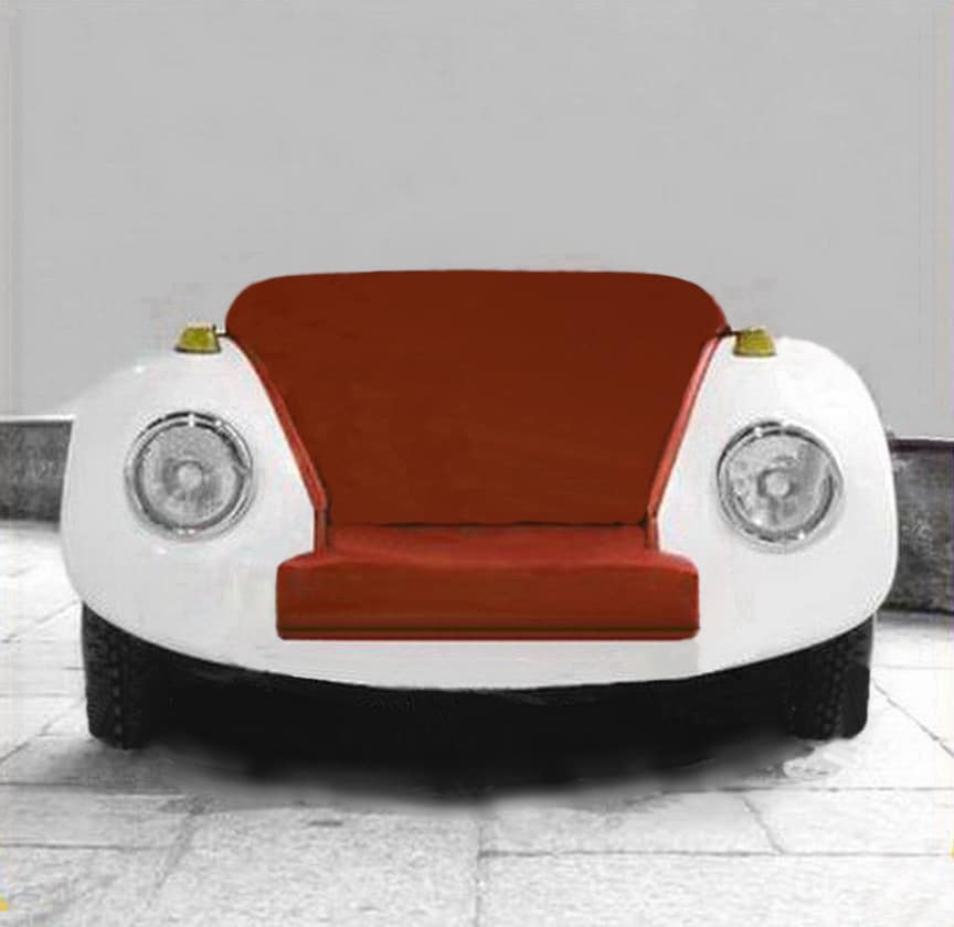 VW Beetle Nose Sofa