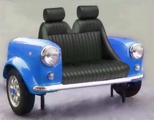 mini couch sport baby blue