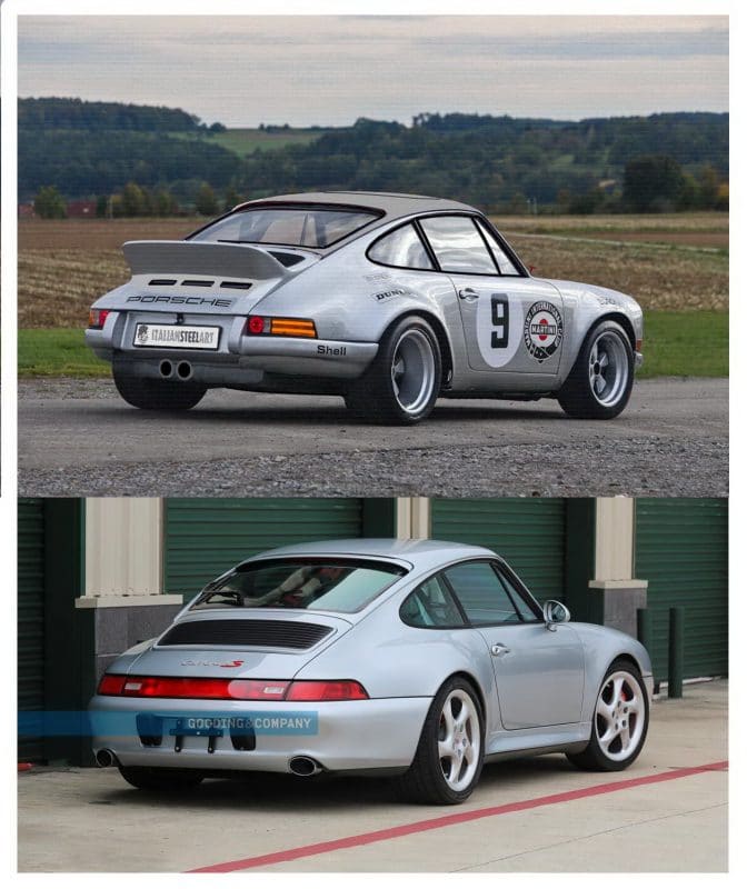 Porsche 993 RSR Tribute comparison3