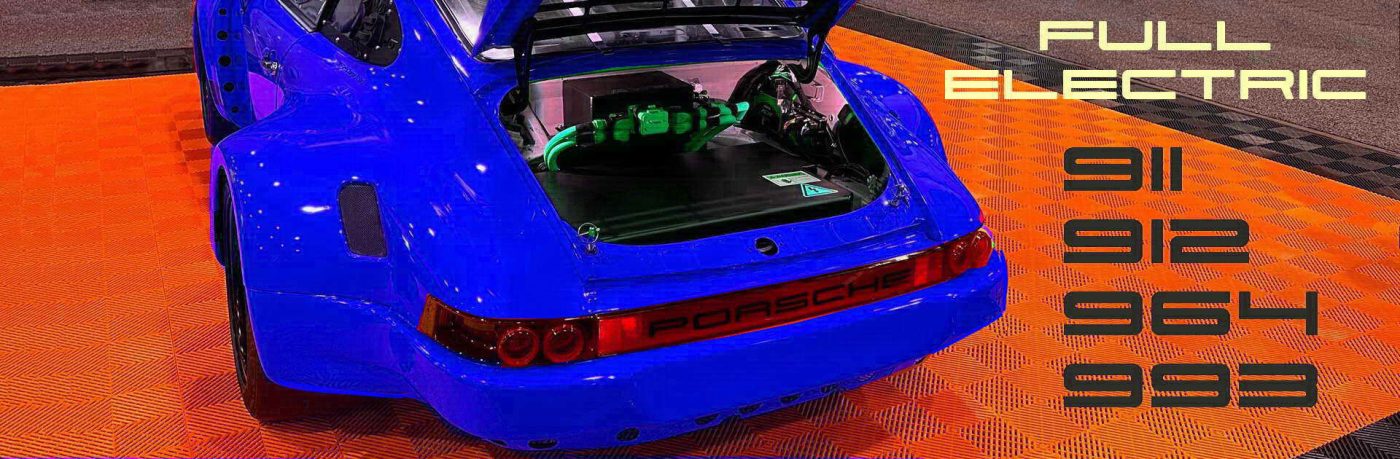 Electric-GT-Porsche RSR banner blu
