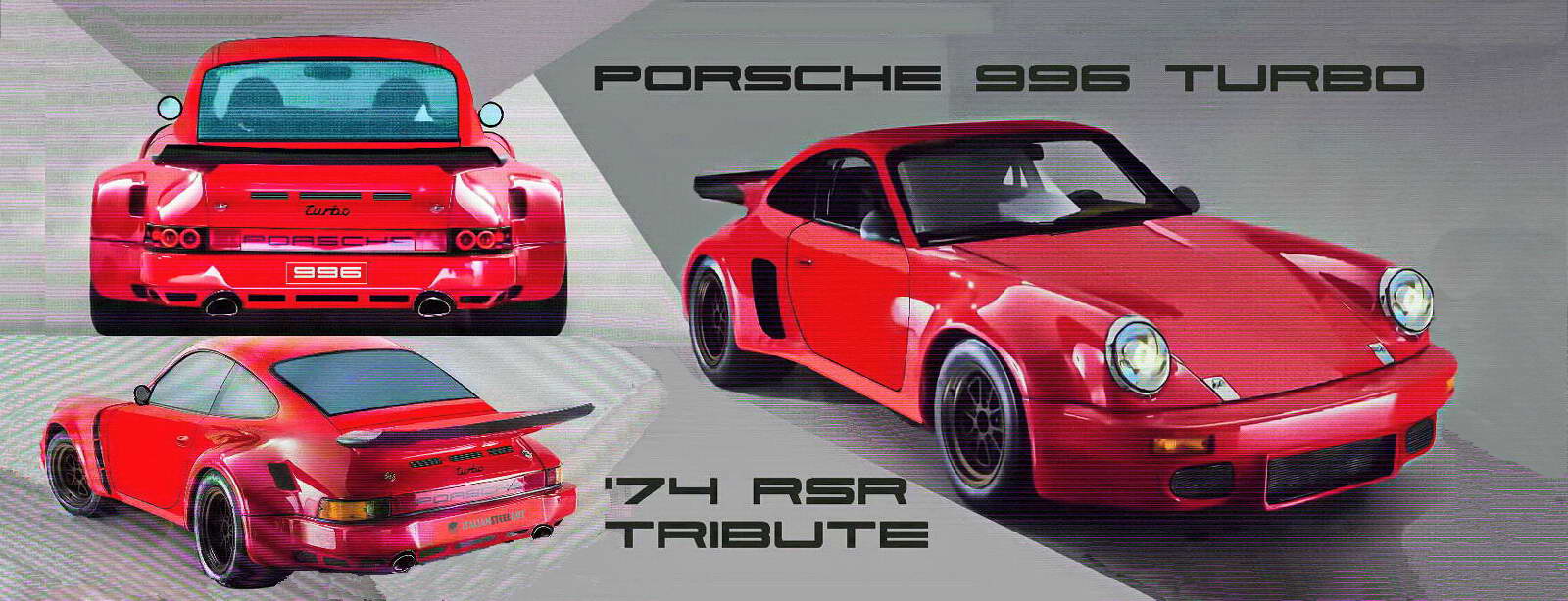 Porsche 996 Turbo RSR tribute 1