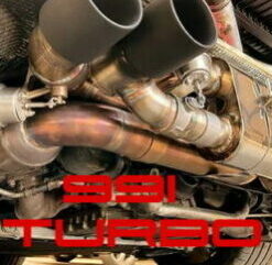 Porsche 991.1 Turbo Exhaust System